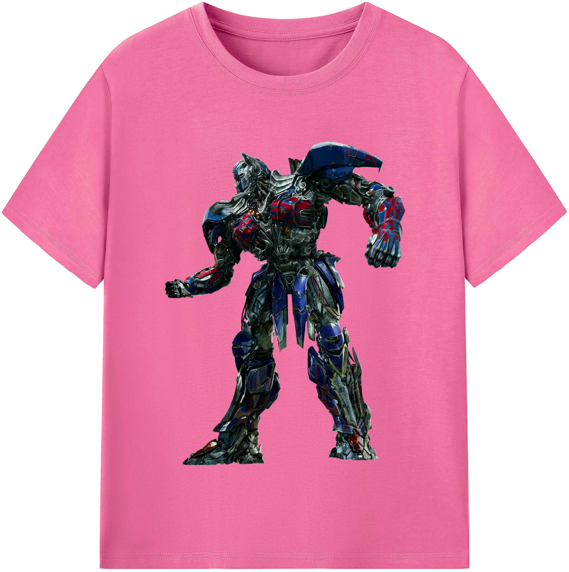 （画像用）  レディースカジュアルプリントTシャツ（綿100％）